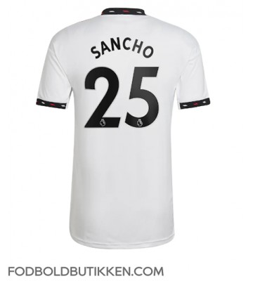 Manchester United Jadon Sancho #25 Udebanetrøje 2022-23 Kortærmet